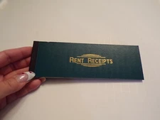Vintage Book of Rent Receipts unused
