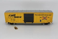 HO ATHEARN EARLY RTR RAIL BOX ACF 50' BOXCAR ROAD NO. 11062 (B) METAL WHEELSETS