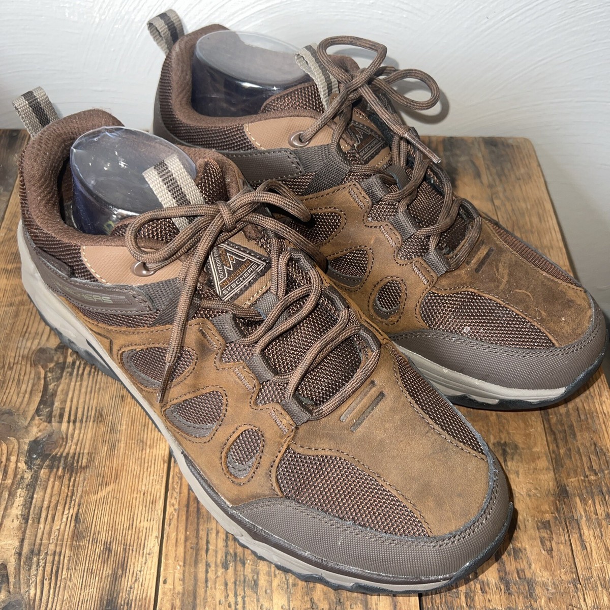 Skechers Terraform Selvin Goodyear Hiking Shoes Brown 204486