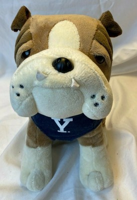 yale bulldog stuffed animal