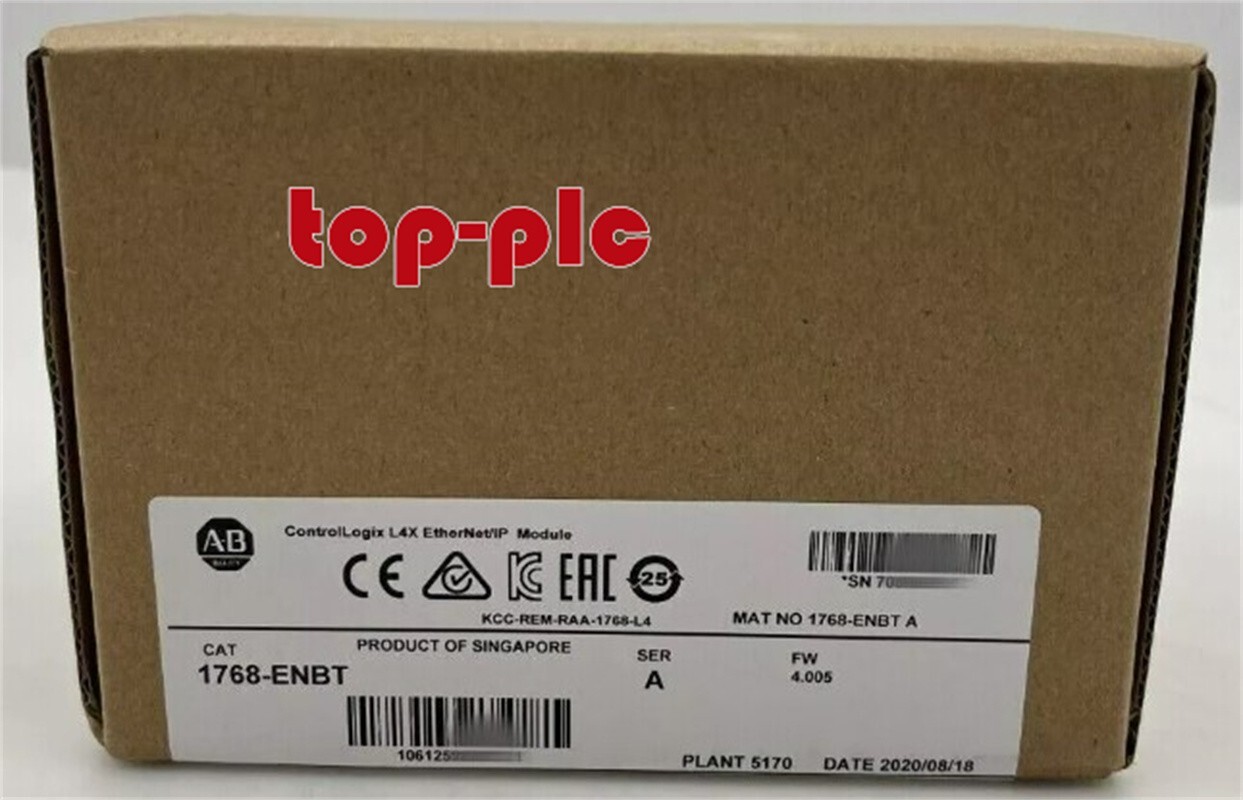 New Factory Sealed AB 1768-ENBT SER A EtherNet/IP Communication Module 1768ENBT
