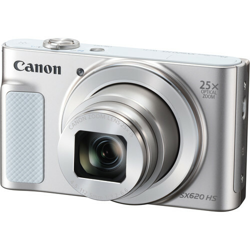 Canon PowerShot SX620 HS 20.2MP Compact Digital Camera - Silver 