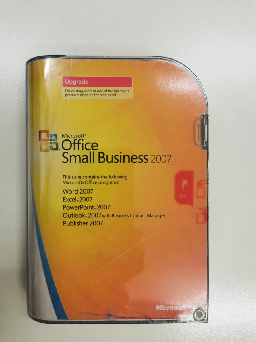 Microsoft Office, Small Business 2007 - DVD en caja