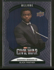 2022 Upper Deck Marvel Allure Card #53 Chadwick Boseman Black Panther