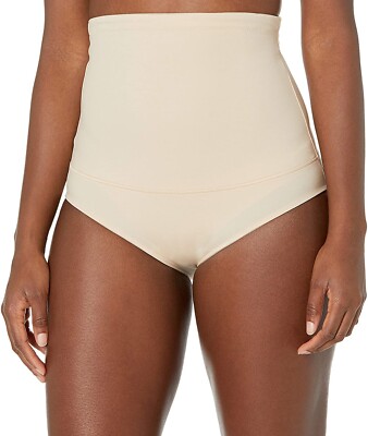 Maidenform Flexees 255776 Women's Shapewear Hi-Waist Brief Firm Control Size S