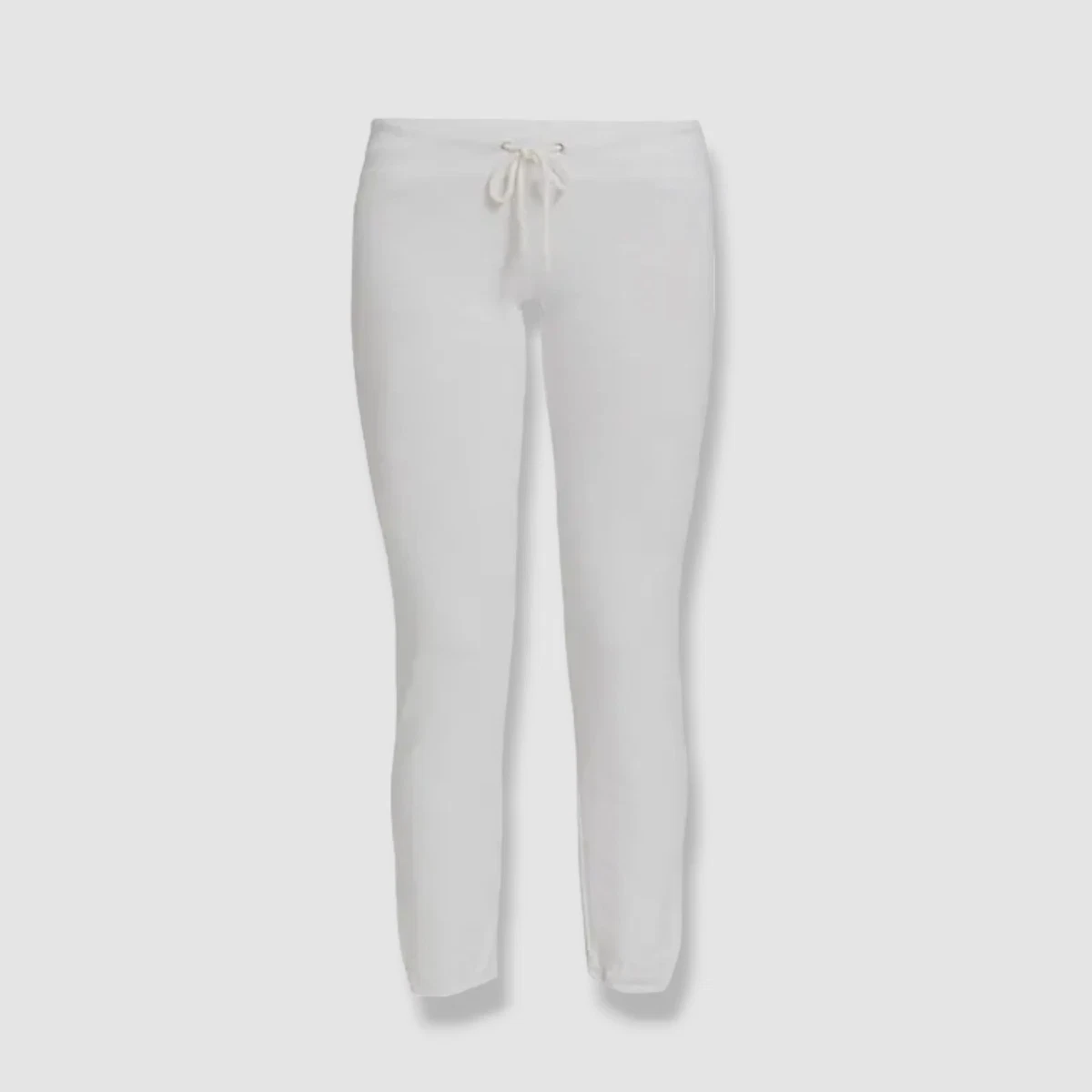 128 Monrow Woman s White Supersoft Vintage Sweatpants Size S