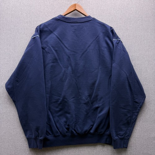 Felpa girocollo Tennessee Titans logo grafico NFL abbigliamento squadra uomo L blu navy - Foto 6 di 10