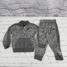 Nike 2 Piece Set Outfit Cargo Camo Track Suit Jacket Pants Boys Toddler 24