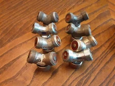 Lot Of 8 Switchcraft 5/8 25Y male female adapter microphone cable