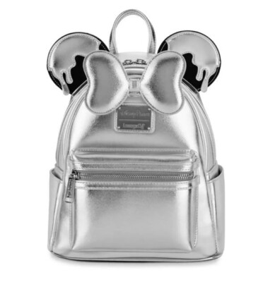 Disney Parks Minnie Mouse Disney100 Loungefly Mini Backpack  display picture 1