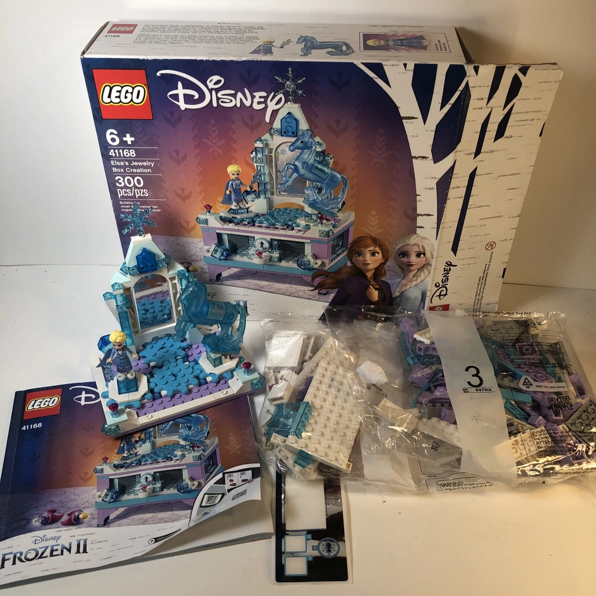 FROZEN II - LEGO Elsa&#039;s Box Creation Disney Princess ( 41168 ) Complete 673419302883 | eBay