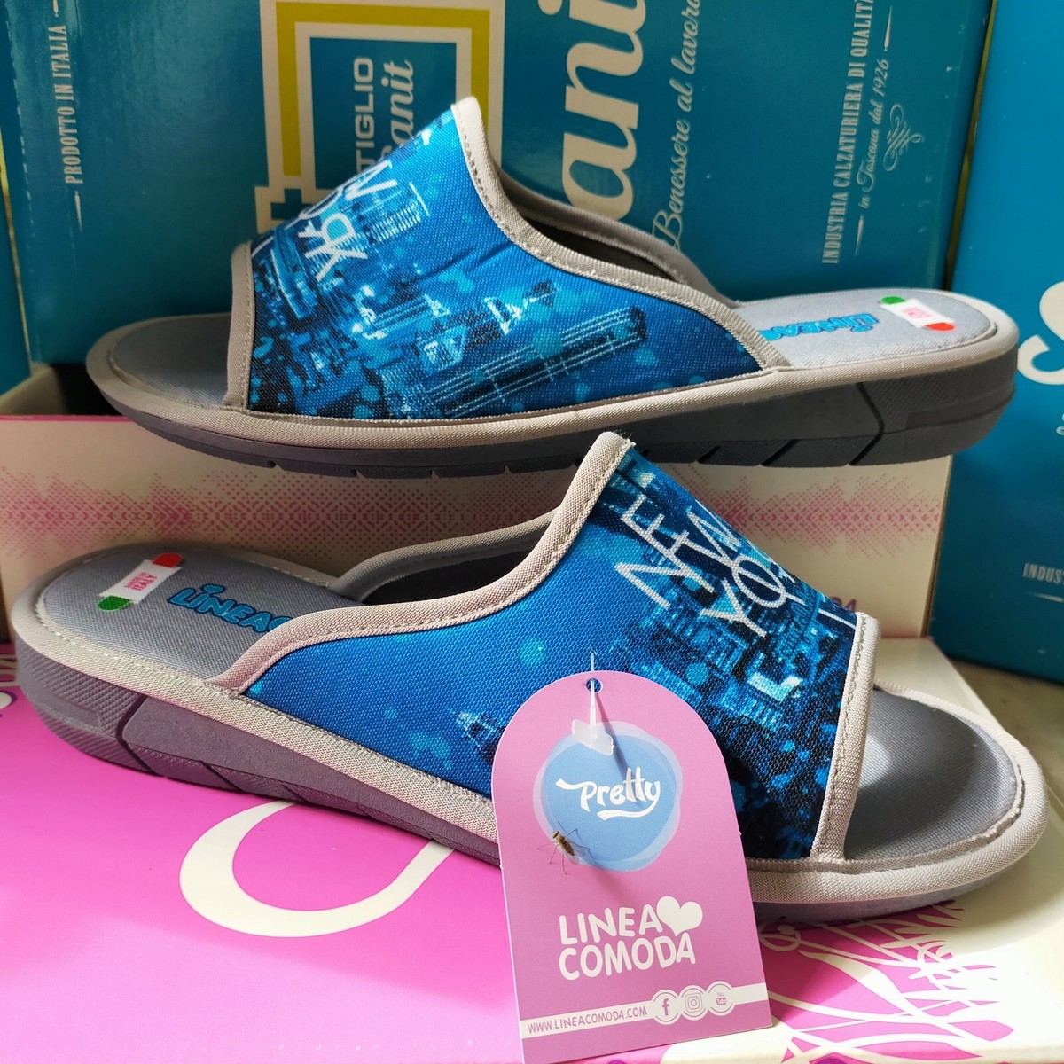 pantofole donna Ciabatte donna estive punta aperta linea comoda