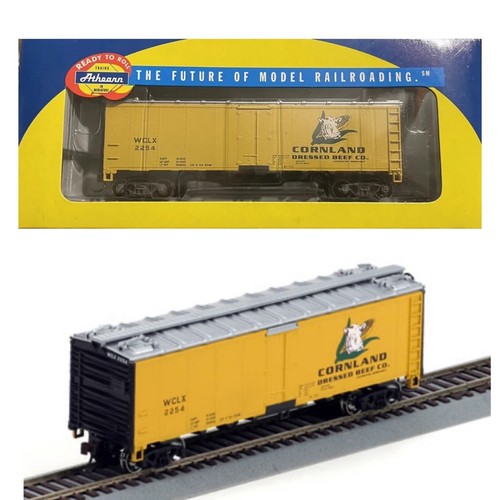 ¡NUEVO! Athearn 71321 escala HO ~ 40' coche frigorífico de acero ~ Cornland (WCLX) 2254 | Zustand: New