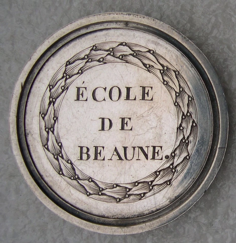 MEDAILLE BEAUNE 1er prix ARCHITECTURE 1833 côte d'or Bourgogne - Photo 2/2