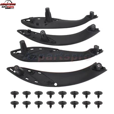 Inner Interior Door Pull Handle Trim Cover Panel For BMW 316 318 320 323 325 330