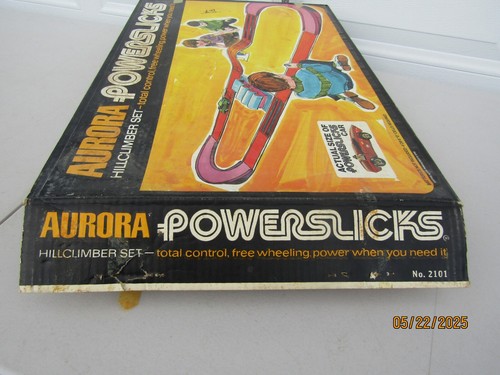 RARE Vintage 1970 AURORA Powerslicks Hillclimber Complete Set w Two-Much Car NOS - Picture 15 of 23