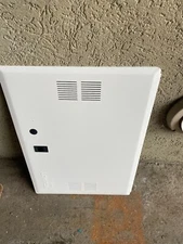 47605-21S 21" Vented Premium Hinged Structured Media Door, White