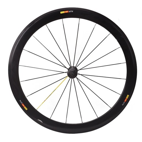 Set ruote bici strada profondità 700C 30/40/50 mm cerchio freno mozzo fibra di carbonio - Foto 12 di 17