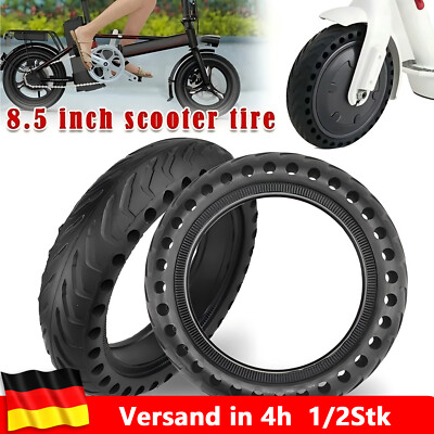 1/2x ErsatzVollgummi 8,5'' Für Xiaomi M365 PRO 1S PRO 2 E-Scooter Reifen Soflow