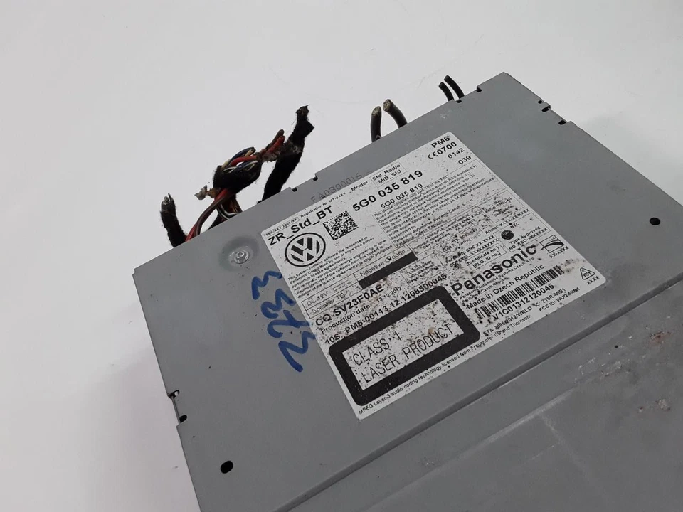 Volkswagen GOLF VII 2012- Radio Autoradio 5G0035819 - Bild 2 von 3