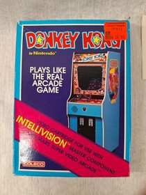 Donkey Kong (Mattel Intellivision, 1982) CIB Complete w/Manual