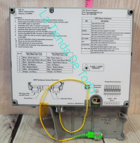 LWL NETZWERK TERMINAL PASSEND FÜR CALIX 722GX NICHT LESEN - Bild 2 von 7