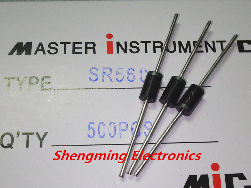 SR560 Diodo Schottky 60V 5A DO-201 - ELECTRONIC CENTER - Foto 11