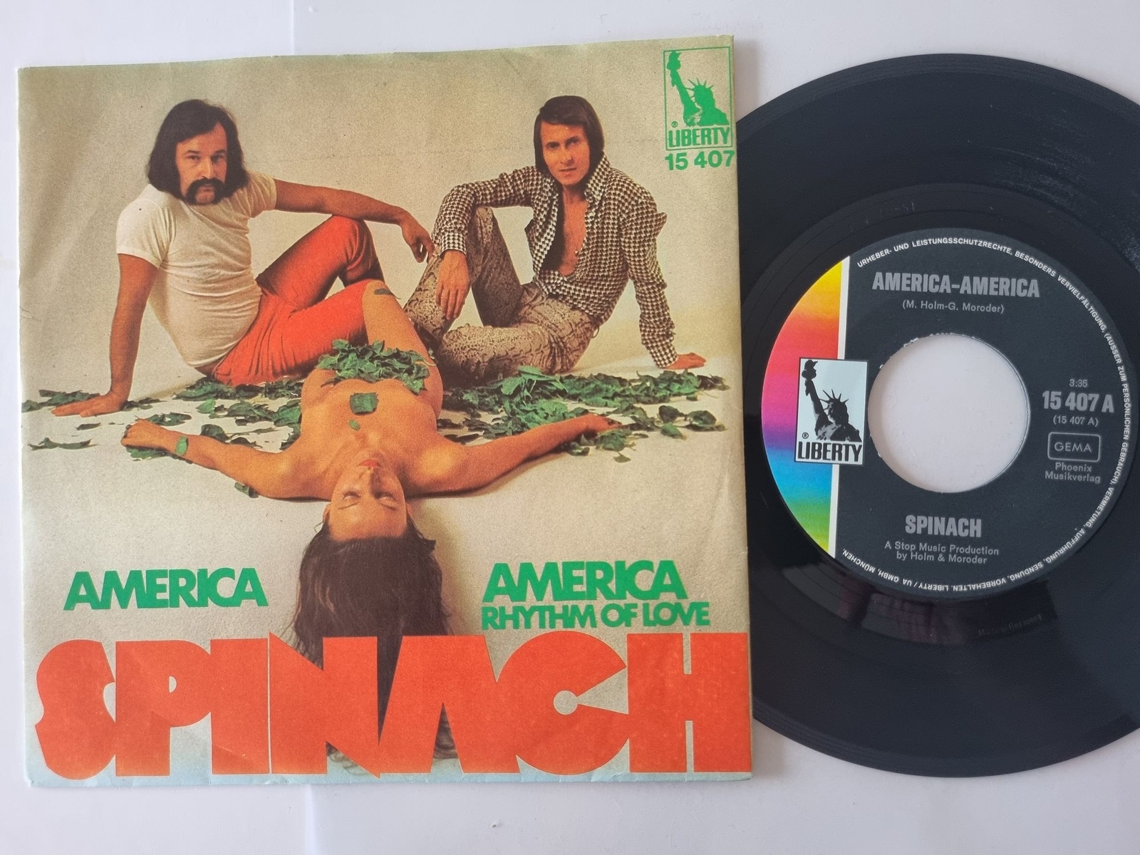 Spinach - America-America 7'' Vinyl Germany