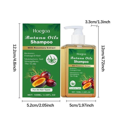1-3PCS Hoegoa Batana-Oil & Rosemary Shampoo Hair Growth Hair & s Reduce Los P1Z5 - Picture 6 of 18