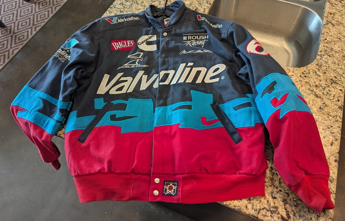 Vintage Mark Martin Jacket Extra Large Valvoline Auto JH Designs