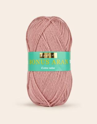 Sirdar Hayfield Bonus Aran 100g, Dusky Pink 573