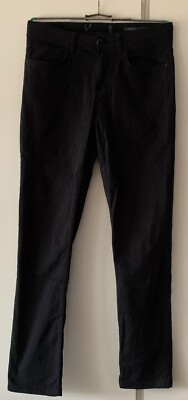 schwarze Hose Jeans Damen The DNM DIV Größe S W 30 L 32 slim Fit Stretch sehr gu