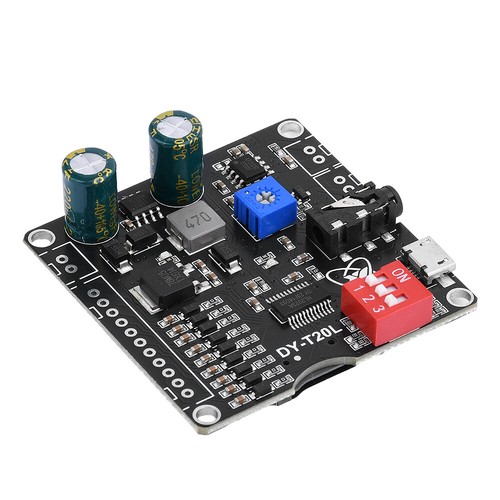 1/2x 20W 9-way MP3 Player Voice Playback Module DC6-35V D-class Audio Board NEW - Picture 4 of 15