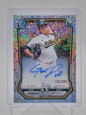 GAGE JUMP 2026 BOWMAN CHROME 1ST SPECKLE REFRACTOR AUTO /299 #CPA-GJ Q3967