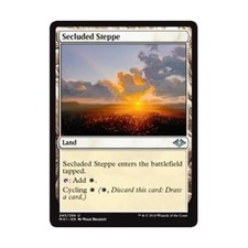 WotC MtG Modern Horizons Secluded Steppe (U) (Foil) NM