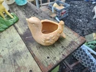 Vintage Hull bird planter