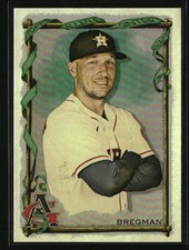 2023 Topps Allen & Ginter Silver Portrait Alex Bregman #36 Houston Astros
