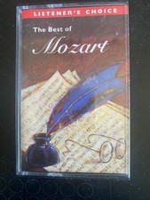 Mozart The Best of Mozart Cassette Metacom Classical Music Tape