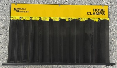 Vintage Kimball Midwest Hose Clamp Display Rack Auto Parts Store Counter Rack