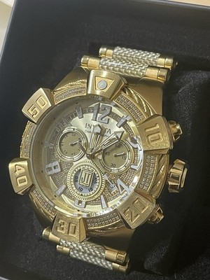 Invicta Jason Taylor 0.45 Carat Diamond Swiss Ronda Z60 Caliber