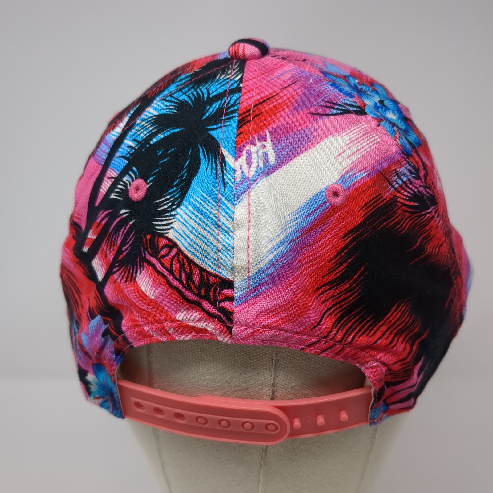 Double Portion Snapback Hat Multicolor One Size E… - image 6