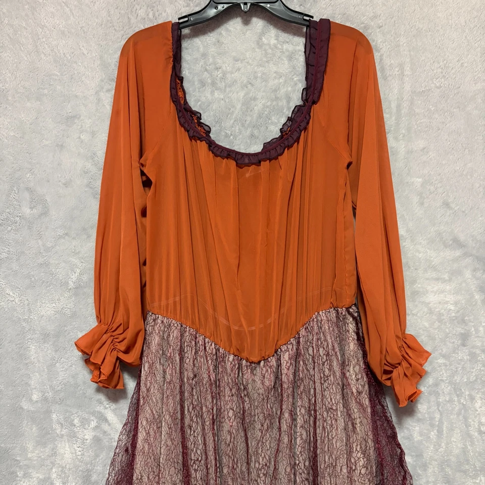 Disfraz de bruja de lujo Disney Hocus Pocus Mary Sanderson para mujer talla XL Foto 2 de 4