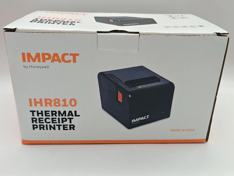 Honeywell IHR810 Thermal Receipt Printer 80mm High Speed 260mm/s USB/Serial/LAN - Image 3 of 4