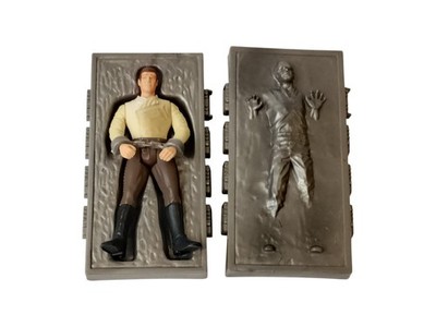 Vintage 1998 Star Wars Han Solo in Carbonite   Kenner Action Figur