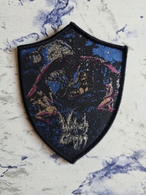 Witch Cross Fit for Fight Black Border Woven Patch
