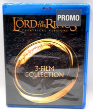 The Lord of the Rings The Motion Picture Trilogy Blu-ray Disc 2014 3 Disc NEW