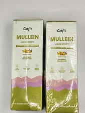 2PK Mullein Liquid Drops/ 2oz Each Herbal Wellness Supplement Respiratory