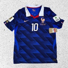 Mbappe #10 France 2026 Match Detail Paraguay World Cup  Player Version Jersey  L