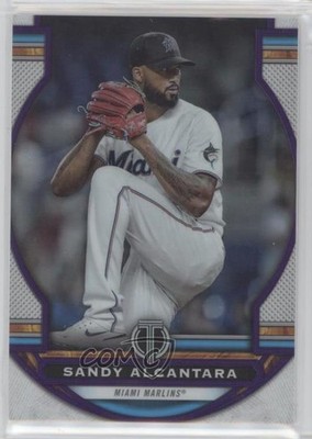 2023 Topps Tribute Purple 49/50 Sandy Alcantara #84 0z0v