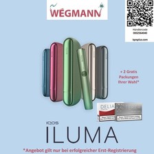 IQOS ILUMA Erstregistrierungs AKTION - Tabakerhitzer + zwei TEREA Packungen